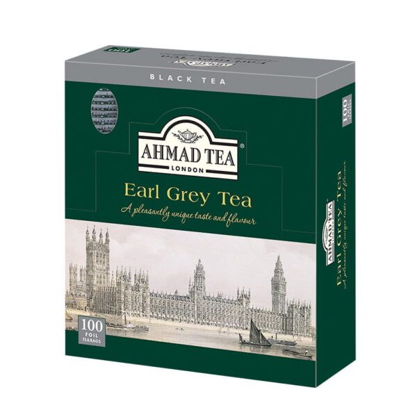 Herbata AHMAD Earl Grey 100 szt. koperta alu