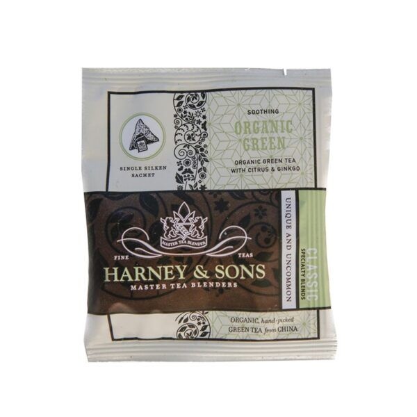 Herbata Harney Jedwab Organic Green  Kop.