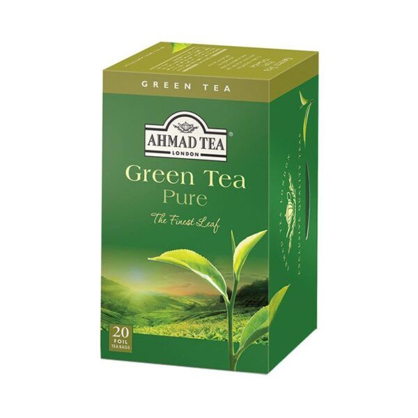 Herbata AHMAD Zielona 20 szt. koperta alu