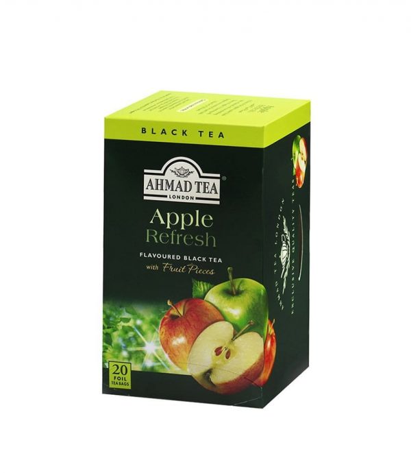 Herbata AHMAD jabłkowa, 20 szt, koperta aluminiowa
